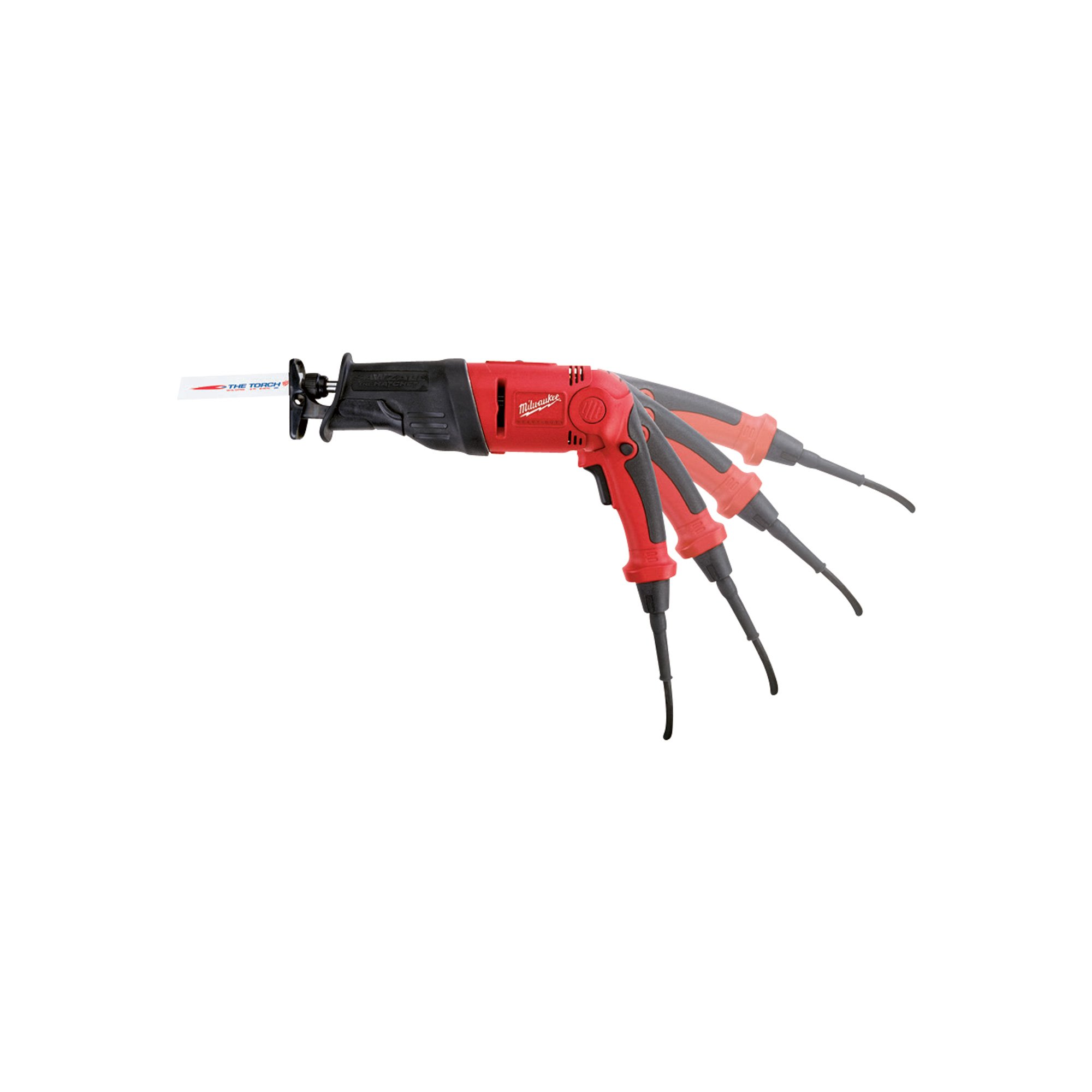 Milwaukee Reciprocating Sawzall — 3000 SPM, 120 Volt, 7.5 Amp, Model# 6524-21
